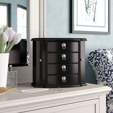 Load image into Gallery viewer, 3 Drawers Wooden Jewelry Box
