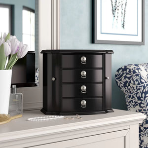 3 Drawers Wooden Jewelry Box