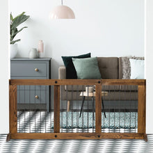 Load image into Gallery viewer, 3 Panel Expandable Width Dog Fence
