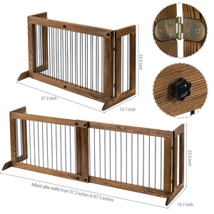 3 Panel Expandable Width Dog Fence