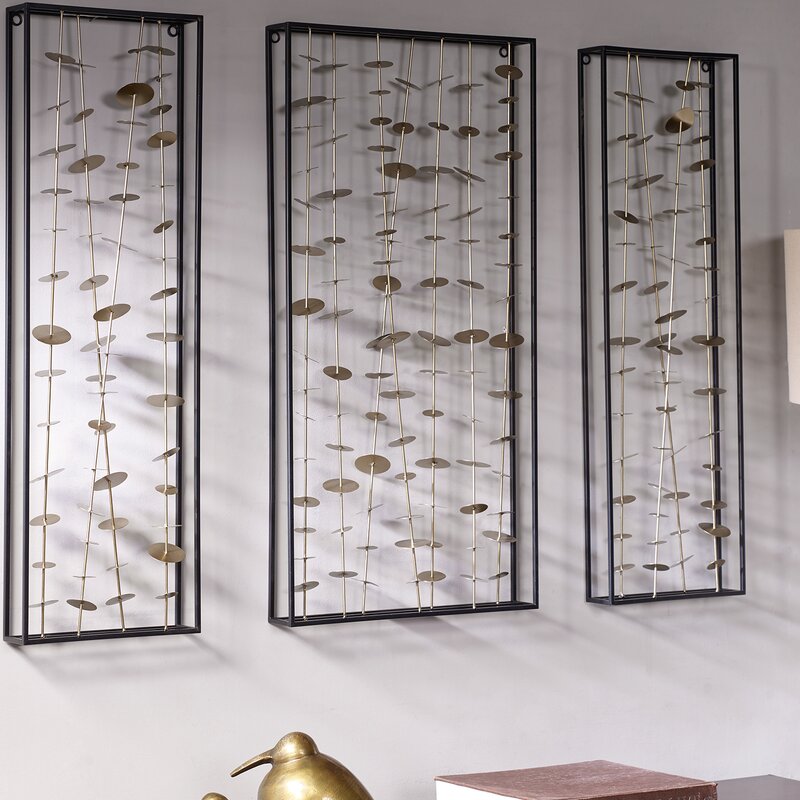 3 Piece Clement Wall Décor Set 7077RR