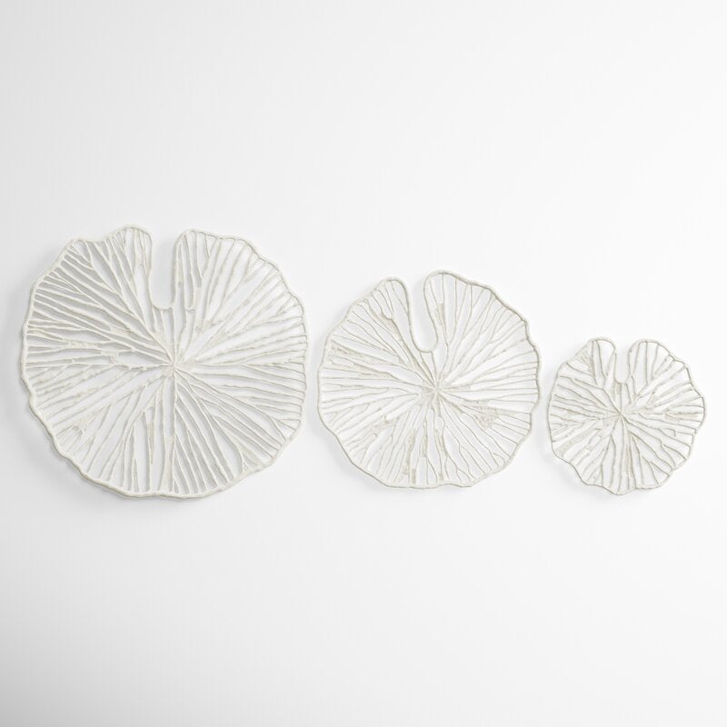 3 Piece Coral Shaped Wall Décor Set, EC1118