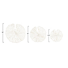 Load image into Gallery viewer, 3 Piece Coral Shaped Wall Décor Set, EC1118
