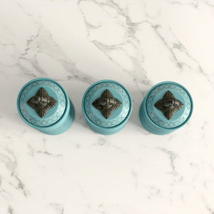 3 Piece Cylinder Kitchen Canister Set