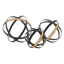 Load image into Gallery viewer, 3 Piece Hunton Metal Sculpture Set MRM2781
