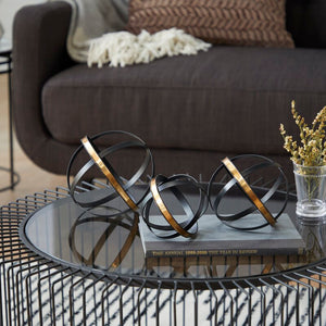 3 Piece Hunton Metal Sculpture Set MRM2781
