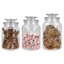 Load image into Gallery viewer, 3 Piece Kitchen Canister Set  #1504HW

