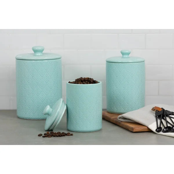 3 Piece Kitchen Canister Set