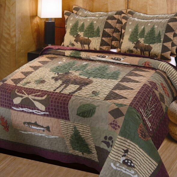 3 Piece Quilt Set 144AH