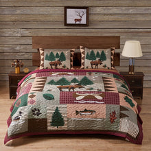 Load image into Gallery viewer, 3 Piece Quilt Set 144AH
