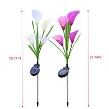 Load image into Gallery viewer, Solar Flower Lights Garden Stake - Set of 3 (1236ND)
