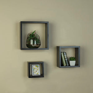 3 Piece Square Shelf Set #2531HW