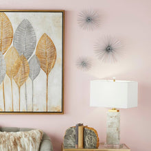 Load image into Gallery viewer, 3 Piece Star Wall Decor Set Silver #1625HW
