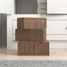 Load image into Gallery viewer, 3 Piece Wicker Basket Set SB2102
