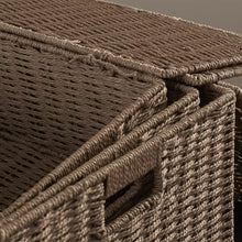 Load image into Gallery viewer, 3 Piece Wicker Basket Set
