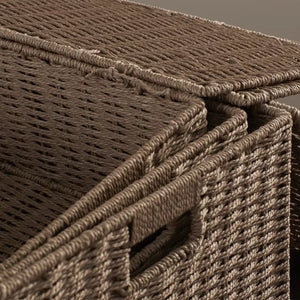 3 Piece Wicker Basket Set