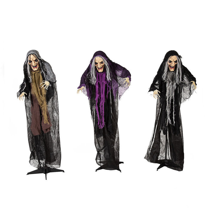 3 Piece Witches Garden Stake Set