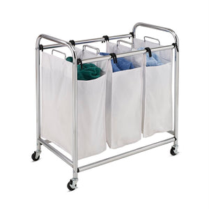 3 Section Plated Heavy Duty Laundry Sorter 3249AH