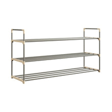 Load image into Gallery viewer, 3 Tier 18 Pair Shoe Rack
