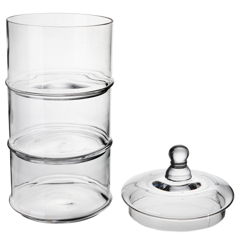 3 Tier Stacking 250 qt. Apothecary Jar OG209