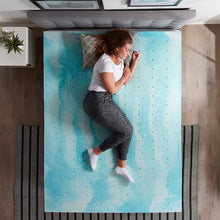 Load image into Gallery viewer, 3&quot; Gel Memory Foam Mattress Topper queen
