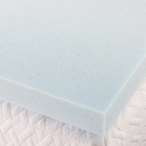 3" Gel Memory Foam Mattress Topper, Queen