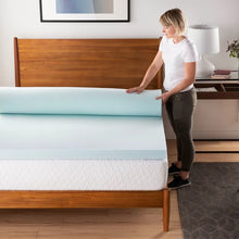 Load image into Gallery viewer, 3&quot; Gel Memory Foam Mattress Topper, Queen
