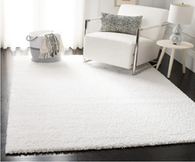 Load image into Gallery viewer, August Shag White 9 ft. x 12 ft. Solid Area Rug
