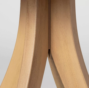 Surfside Round Wood Accent Table with Curved Legs - Threshold™ designed with Studio McGee MRM805