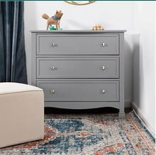 Load image into Gallery viewer, DaVinci Kalani 3-Drawer Dresser in Grey 1878CDR
