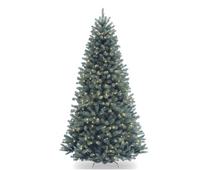 Load image into Gallery viewer, 6.5 ft. North Valley Blue Spruce Artificial Christmas Tree with Clear Lights
