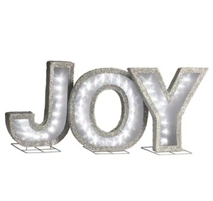 18.5 in. JOY Sign with LED Lights