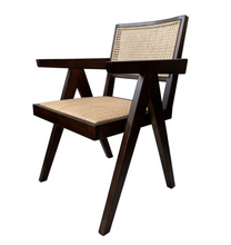 Load image into Gallery viewer, Takashi Chair Dark Brown - Set of 2 chairs
