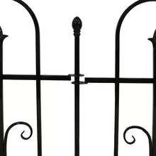 Load image into Gallery viewer, 3 ft. H x 8 ft. W Rubenstein Garden Landscape Metal Fence Panel (Set of 2)
