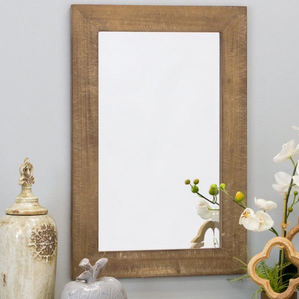 Longwood Rustic Accent Beveled Mirror (SB530)