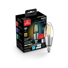 Load image into Gallery viewer, 34918 4.5 Watt (40 Watt Equivalent), B11 LED Smart, Dimmable Light Bulb, Tunable White E12/Candelabra Base (Set of 6) 6246RR
