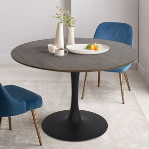 30"H 40'' Round Pedestal Dining Table, 30"H