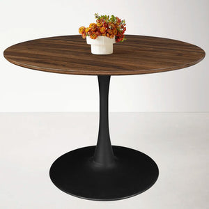 30"H 40'' Round Pedestal Dining Table, 30"H