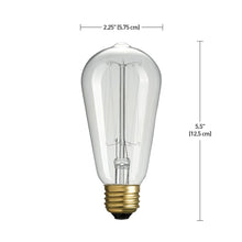 Load image into Gallery viewer, 313242 40 Watt, A19 Incandescent Dimmable Light Bulb, Warm White (2700K) E26/Medium (Standard) Base (Set of 12) MRM4209
