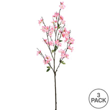 Load image into Gallery viewer, 40&quot; Artificial Cherry Blossom Spray (Set of 3)
