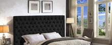 Load image into Gallery viewer, Geralyn Tufted Headboard ONLY Queen Black 3413RR
