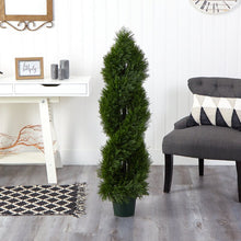 Load image into Gallery viewer, 41&quot; Artificial Boxwood Topiary in Pot 1818AH
