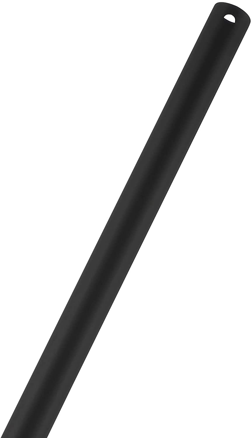 18in Ceiling Fan Extension Downrod in Matte Black for Modern Forms Smart Fans (SET OF 2)