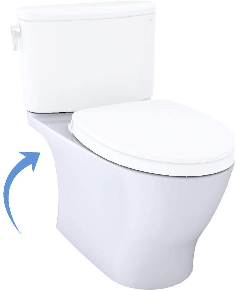 Toto Toilet bowl (elongated height, only for tomo chair) MRM456