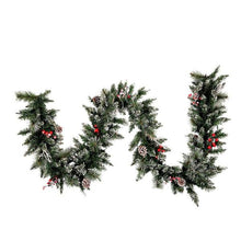 Load image into Gallery viewer, 9&quot; Unlit Christmas Garland

