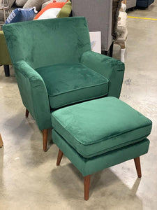 Englund Chair & Ottoman