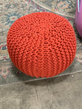Load image into Gallery viewer, Evangeline 20&quot; Round Pouf Ottoman
