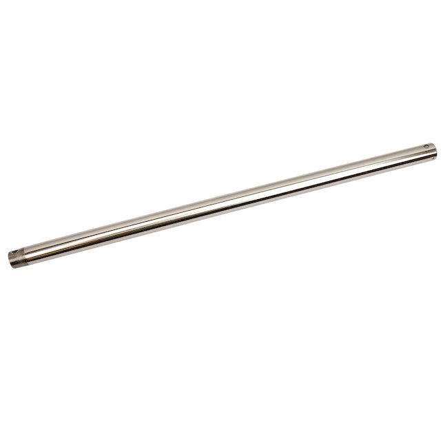 Harbor Breeze  24-in Brushed Nickel Steel Indoor Universal Ceiling Fan Downrod