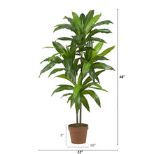 Load image into Gallery viewer, 42&quot; Dracaena Plant in Planter 6106RR
