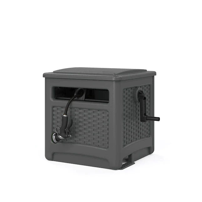 Suncast  Plastic 225-ft Hideaway Hose Reel